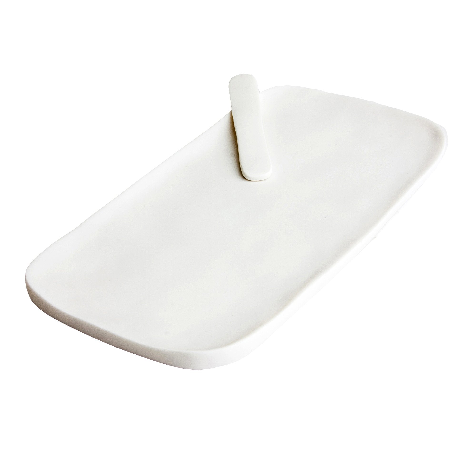 Tina Frey Serving Bowl with Cheese Spreader - White